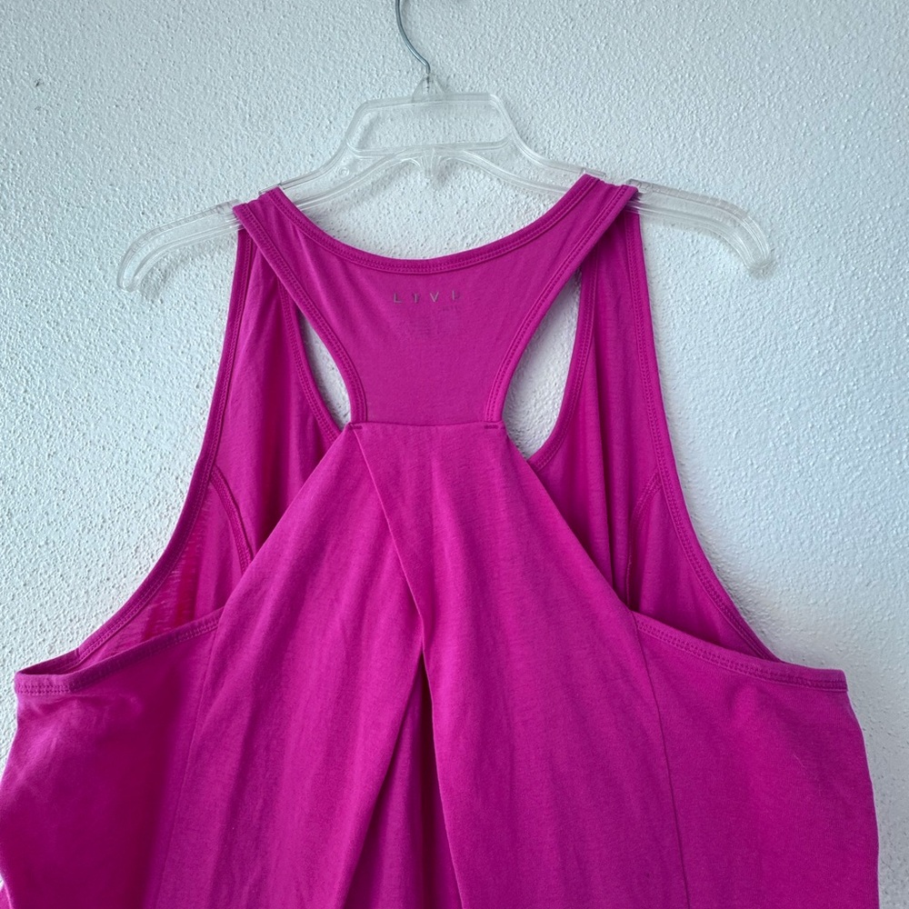 Livi Active Vibrant Pink Tank Top SZ 22 / 24L - Picture 8 of 12